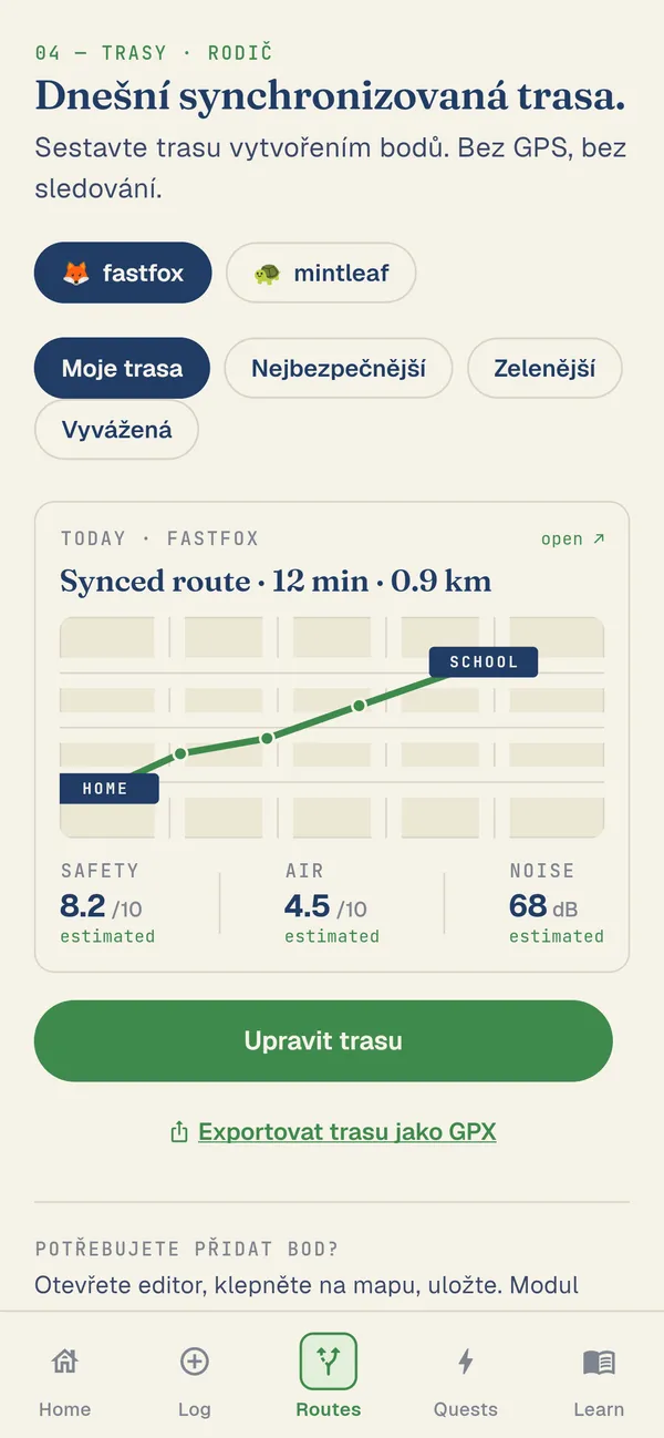 MARCO: Route builder